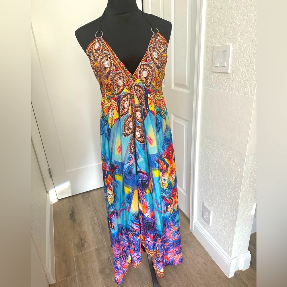 Sparking beach dress